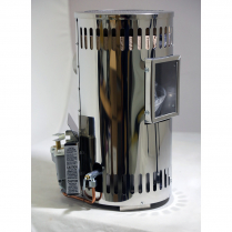 NordicStove Rustic Stainless Convector w/ Window, 6,800