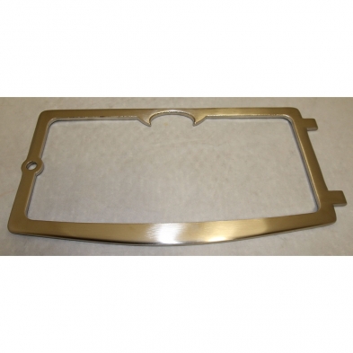 OA10072 Osburn Door Overlay Brushed Nickel Cast Iron, 1500