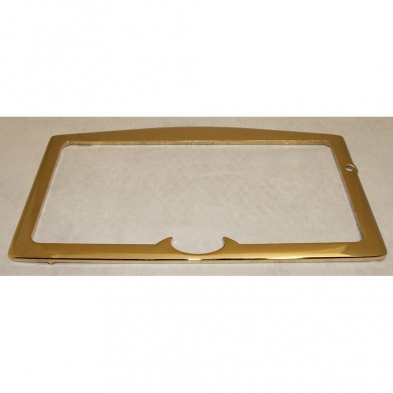 OA10091 Osburn Door Overlay Gold Cast Iron, 2400