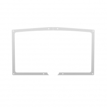 Rainier Brushed Nickel Door Overlay