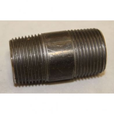 PHAN-NIPPLE Nipple Black STD 3/4"x2"