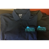 Shirt REE Logo Black Blue