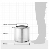Solo Stove Ranger Scale