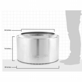 Solo Stove Yukon Dimensions