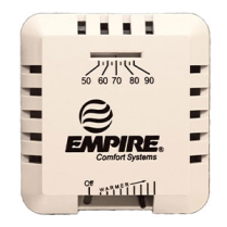 Empire Wall Thermostat, Reed Switch