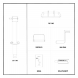 Trailer Valet JX 5K Center Mount Jack Parts
