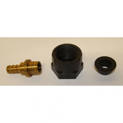 XLCSA23 Pex Fittings Insert x Closet Brass 3/8"