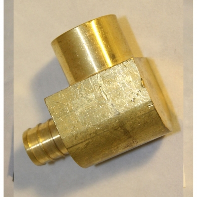 XLE584F Pex Fittings 5/8" Insert x 3/4" Female Sweat 90