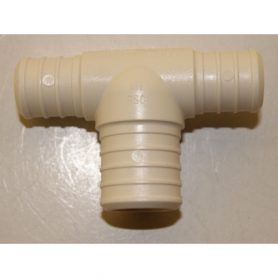 XRT445 Pex Fittings Crimpsert Tee PolyAlloy 3/4" x 3/4" x 1"