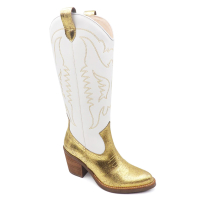 37-GEORGIA WHITE AND GOLD