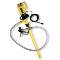 Lutz B28 MSL-PP Drum Pump Set &ndash; 120V, 39" PP Tube, High-Head Axial-Flow Impeller