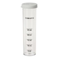 Test Tube, Plastic, 5-10-15-20-