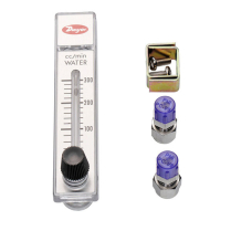 Flow Meter with 1/4OD tubing