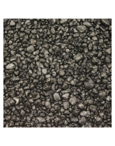 Aquarium gravel, black, 1lb