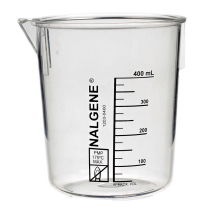Beaker, Poly, 400mL, pk/6