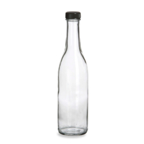 Glass Bottle, Clear, 12 oz (12 pack)