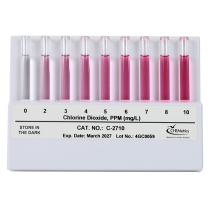 CHEMetrics&reg; Flat Comparator - Chlorine Dioxide (0-10 ppm)