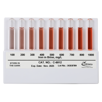 CHEMetrics&reg; Flat Comparator - Iron in Brine