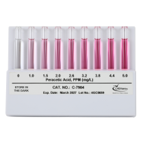 CHEMetrics&reg; Flat Comparator - Peracetic Acid (0-5.0 ppm)
