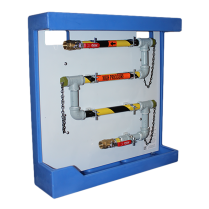 3/4" 2 Pass Carbon Steel Coupon Rack