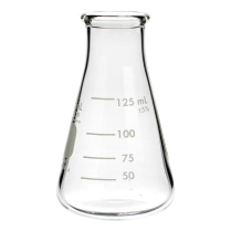 Flask, Erlenmeyer, Glass, 125mL