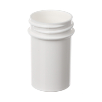Jar,3/4oz,33-400,WHT,PP, each