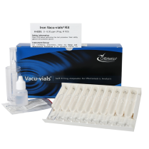 CHEMetrics&reg; Vacu-vials&reg; Test Kit Iron, Ferrous & Total (0-6.00 ppm)