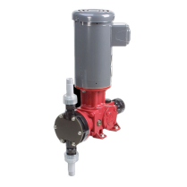 Metering Pumps, 15.9GPH, 150PSI, PVC/FKM