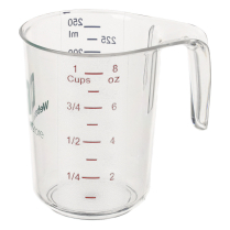 Measuring Cup, Plastic, 1 Cup, 8oz