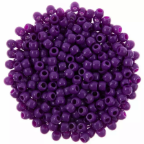 Bead, Pony, Purple (500 pack)
