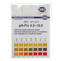 pH Strips, 4.5-10.0 pH, 100/pk