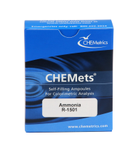 CHEMetrics&reg; CHEMets&reg; Refill Ammonia Direct Nesslerization Method (30 Ampoules)