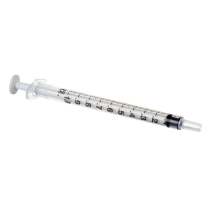 Syringe, 1cc, Luer-Slip, pk/200