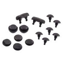 1940-41 Ford Pickup Rubber Hood Bumper Set