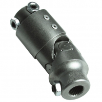 Steel Vibration U-Joint Combo - 5/8"-36 Spline x 3/4"-36 Sp