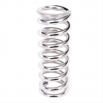 Coil-Over Spring (ea)  10" Long x 2.5" ID 500 lb - Chrome