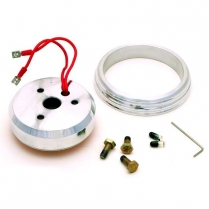 1968-91 Ford Car & PU 3 Bolt Installation Hub Kit - Polished