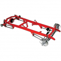 1928-31 Ford Chassis with Tube Axle - Plain Steel