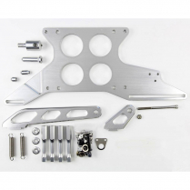 Push/Pull Throttle Cable Brk & Spring 4 Hole Plenum - Clear