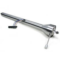 Universal Straight 28" Steering Column w/o Shift - Steel