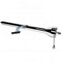 Universal Straight 28" Steering Column w/o Shift - Chrome