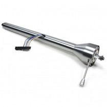 Universal Straight 35" Steering Column w/o Shift - Steel
