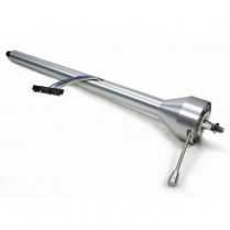 Universal Straight 30" Steering Column wo Shift - Satin Alum