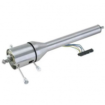 Universal Straight 32" Steering Column wo Shift - Satin Alum