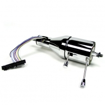 Universal Tilt 12" Steering Column w/o Shift - Polish Alum
