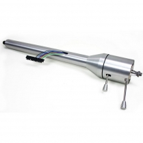 Universal Tilt 28" Steering Column w/o Shift - Satin Alum