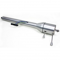 Universal Tilt 30" Steering Column w/o Shift - Satin Alum