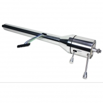 Universal Tilt 30" Steering Column w/o Shift - Polish Alum