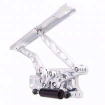 1965-67 Chevelle Hinge Kit with Steel Hood Frame - Natural