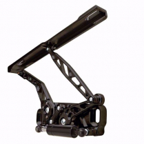 1968-74 Nova Hinge Kit with Steel Hood Frame - Black